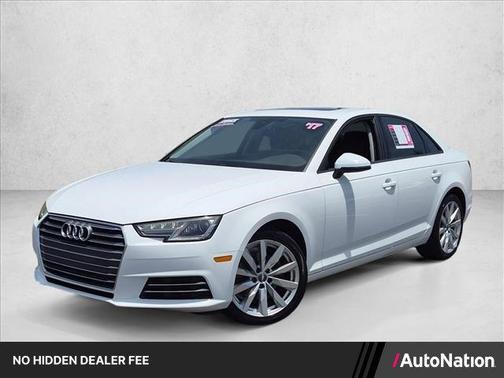 Glacier White Metallic 2017 Audi A4 2.0T Premium
