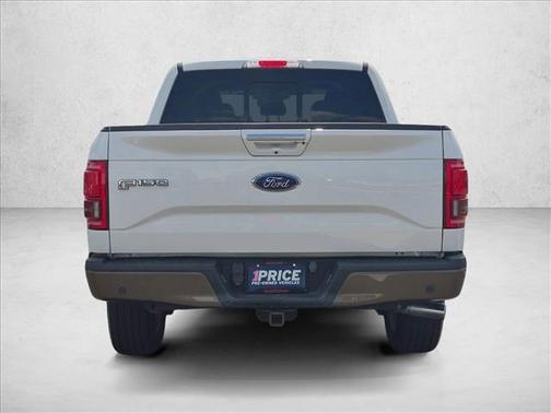 White Platinum Metallic Tri-Coat 2017 Ford F-150 Lariat