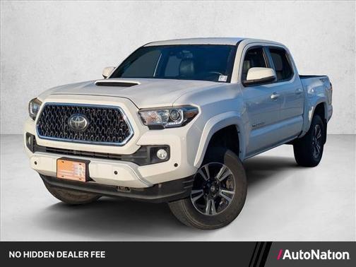 Super White 2019 Toyota Tacoma TRD Sport