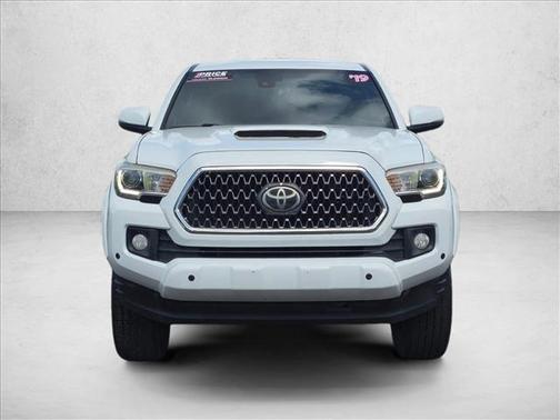 Super White 2019 Toyota Tacoma TRD Sport