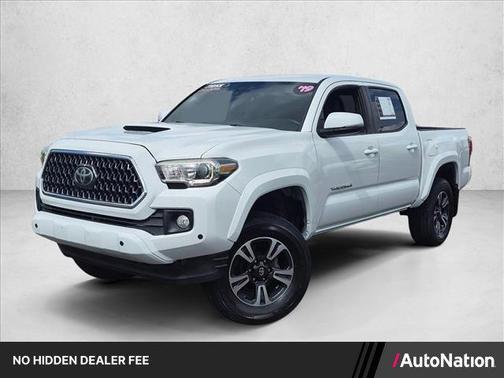 Super White 2019 Toyota Tacoma TRD Sport