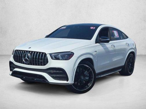 Polar White 2021 Mercedes-Benz AMG GLE 53 4MATIC+ Coupe