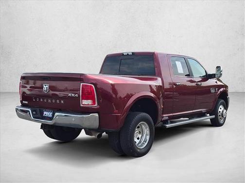 Delmonico Red Pearlcoat 2018 RAM 3500 Longhorn