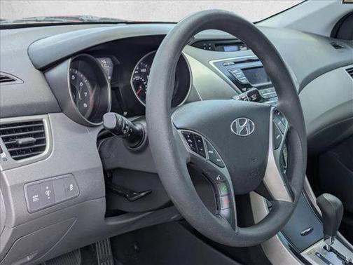 Radiant Silver 2013 Hyundai ELANTRA GLS