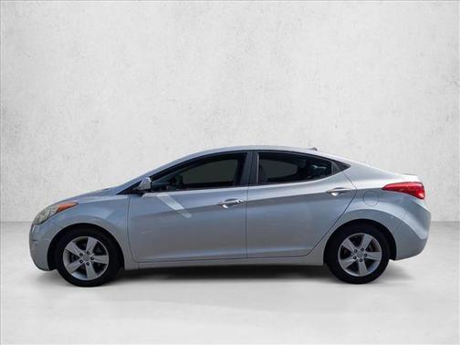 Radiant Silver 2013 Hyundai ELANTRA GLS
