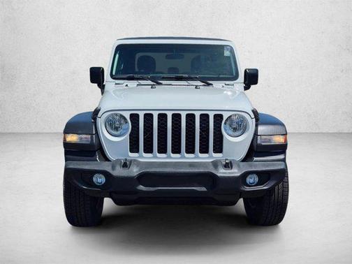 Bright White Clearcoat 2021 Jeep Gladiator Sport