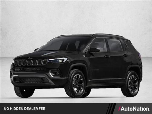 Diamond Black Crystal Pearlcoat 2022 Jeep Compass Latitude