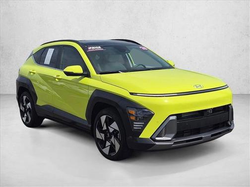 Neoteric Yellow 2025 Hyundai KONA Limited