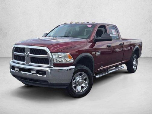 Delmonico Red Pearlcoat 2018 RAM 2500 Tradesman Crew Cab 4x4 8' Box
