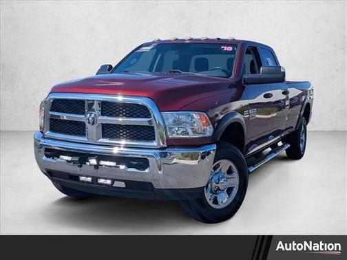 Delmonico Red Pearlcoat 2018 RAM 2500 Tradesman Crew Cab 4x4 8' Box