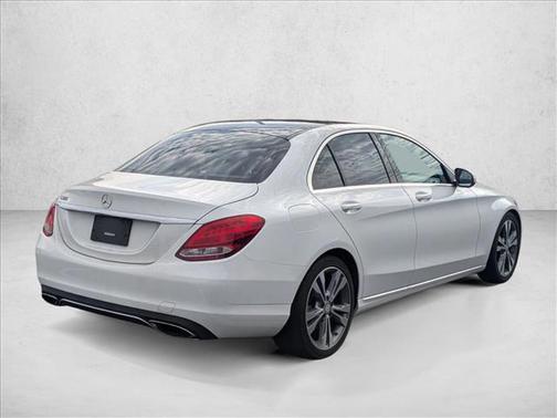 Polar White 2015 Mercedes-Benz C-Class C 300