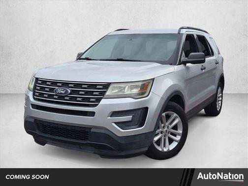 Ingot Silver Metallic 2017 Ford Explorer Base