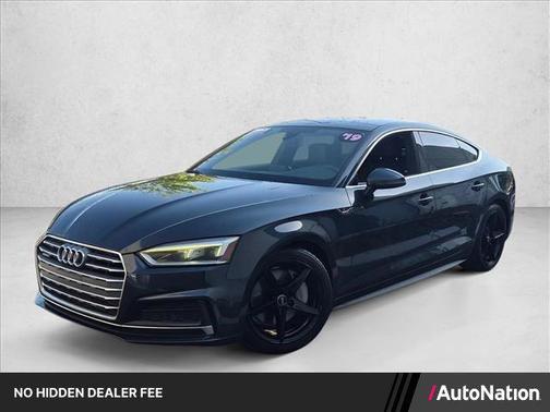 Gray 2019 Audi A5 45 Premium