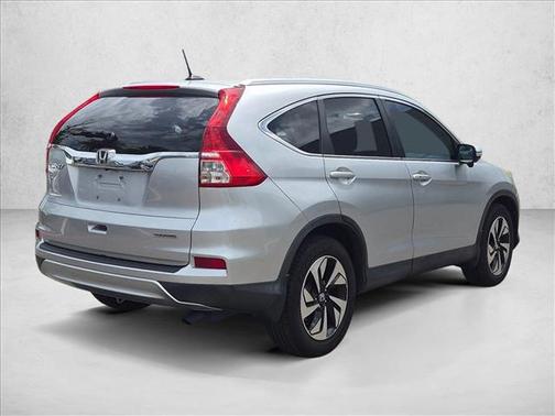 Alabaster Silver Metallic 2015 Honda CR-V Touring