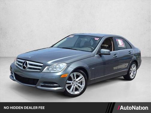Sapphire Gray Metallic 2012 Mercedes-Benz C-Class C 250 Sport