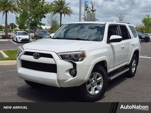 Super White 2017 Toyota 4Runner SR5