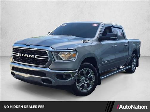 Billet Silver Metallic Clearcoat 2022 RAM 1500 Big Horn/Lone Star