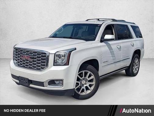 White Frost Tricoat 2020 GMC Yukon Denali