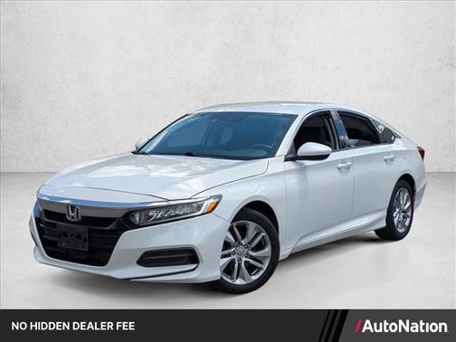 Platinum White Pearl 2018 Honda Accord LX