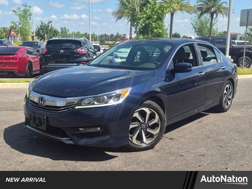 Obsidian Blue Pearl 2017 Honda Accord EX-L