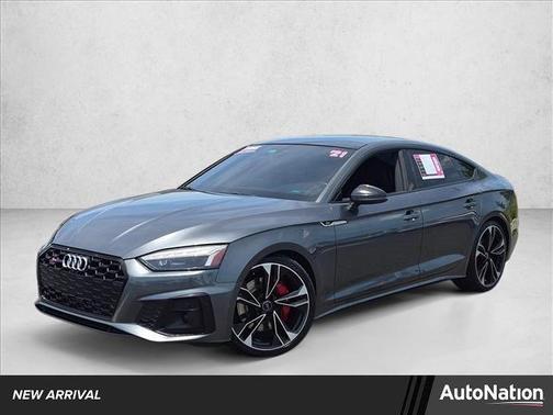 Daytona Gray Pearl Effect 2021 Audi S5 Premium Plus TFSI quattro Tiptronic