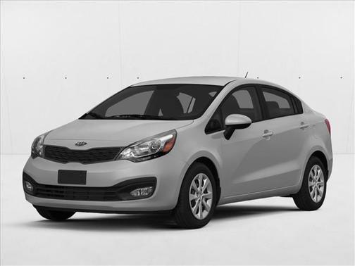 Clear White 2015 Kia Rio LX
