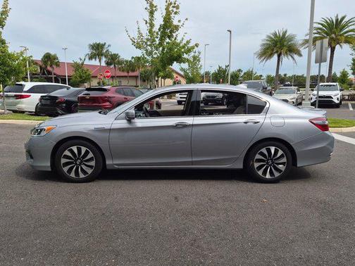 Lunar Silver Metallic 2017 Honda Accord Hybrid EX-L