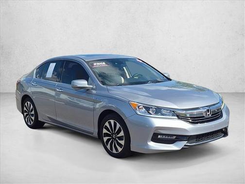 Lunar Silver Metallic 2017 Honda Accord Hybrid EX-L
