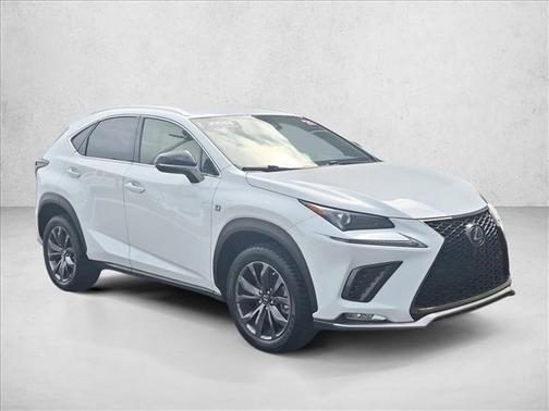 Ultra White 2021 Lexus NX 300 F Sport