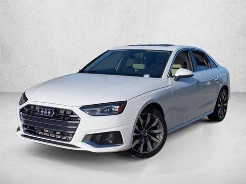 Ibis White 2020 Audi A4 40 Premium
