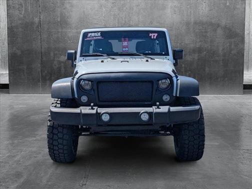 Bright White Clearcoat 2017 Jeep Wrangler Unlimited Sport