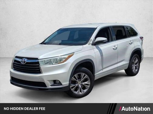 Blizzard Pearl 2015 Toyota Highlander LE Plus