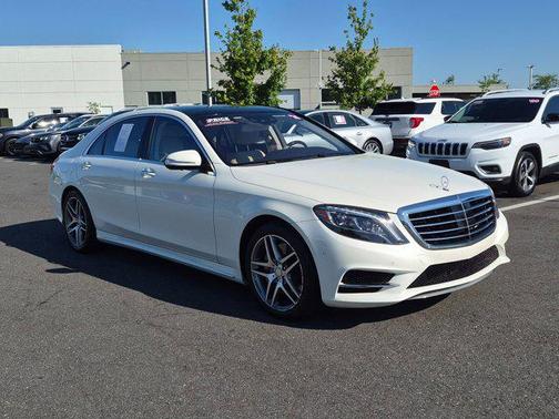 White 2016 Mercedes-Benz S-Class 4MATIC