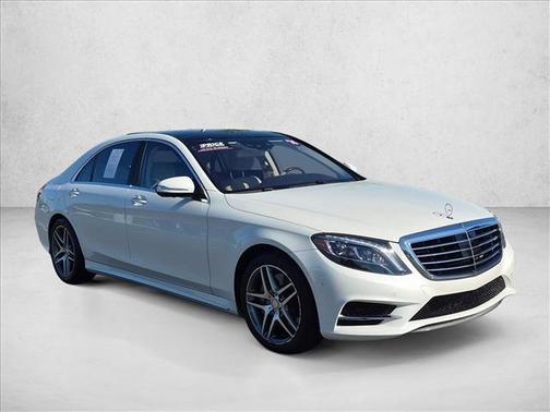 White 2016 Mercedes-Benz S-Class 4MATIC