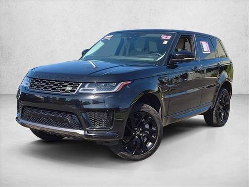 Black 2022 Land Rover Range Rover Sport HSE Silver Edition