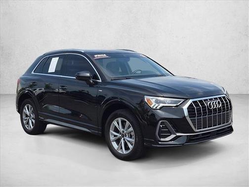 Mythos Black Metallic 2023 Audi Q3 Premium 45 TFSI S line quattro Tiptronic