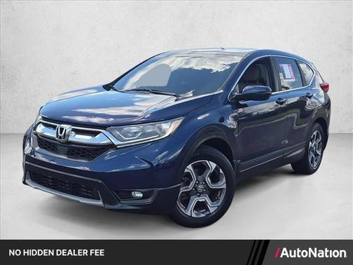 Obsidian Blue Pearl 2018 Honda CR-V EX-L