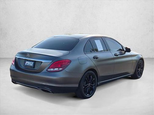 White 2016 Mercedes-Benz C-Class C 300
