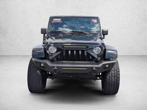 Black Clearcoat 2012 Jeep Wrangler Unlimited Altitude