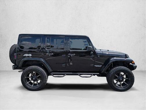 Black Clearcoat 2012 Jeep Wrangler Unlimited Altitude