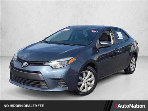 Slate Metallic 2015 Toyota Corolla LE