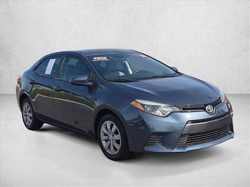 Slate Metallic 2015 Toyota Corolla LE