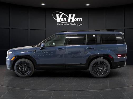 Atlantis Blue 2026 Hyundai SANTA FE HEV Calligraphy