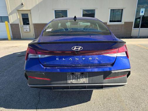Intense Blue 2025 Hyundai ELANTRA Sport