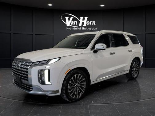 Hyper White 2024 Hyundai PALISADE Calligraphy