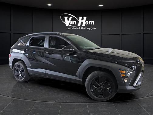 Abyss Black Pearl 2026 Hyundai KONA SEL Sport