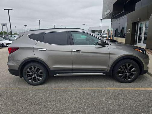Mineral Gray 2018 Hyundai Santa Fe Sport 2.0L Turbo Ultimate
