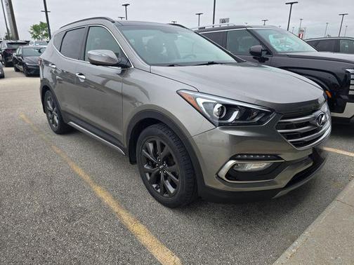 Mineral Gray 2018 Hyundai Santa Fe Sport 2.0L Turbo Ultimate