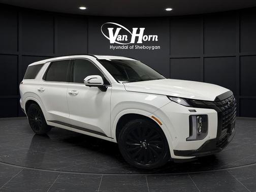 Hyper White 2024 Hyundai PALISADE Calligraphy Night Edition