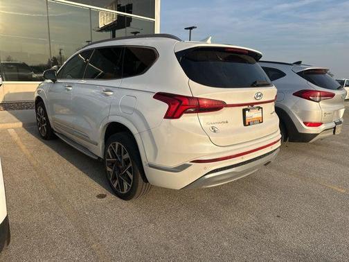 Quartz White 2023 Hyundai SANTA FE Calligraphy